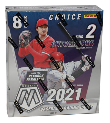 2021 BASEBALL  -  PANINI MOSAIC CHOICE - BOX