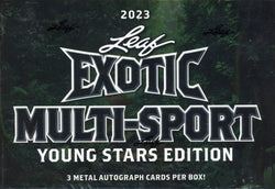 LEAF EXOTIC MULTI-SPORT ROOKIES 2023