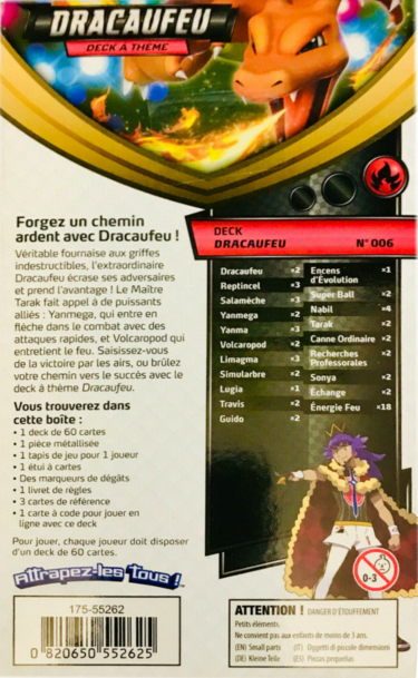 Épée Et Bouclier : Voltage Éclatant - Deck À Thème Dracaufeu (French)