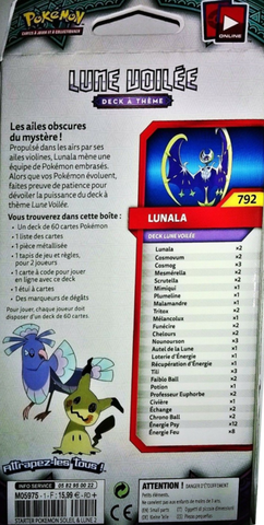 Lune Voilée Deck À Thème Soleil Et Lune (FRENCH)