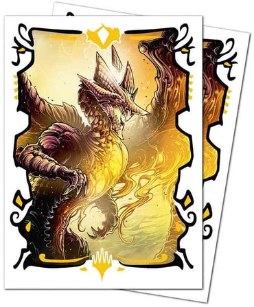 Ultra PRO: 105ct Standard APEX Sleeves - Tarkir: Dragonstorm (Abzan)