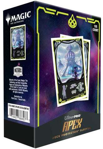 Ultra PRO: APEX Deck Protector Sleeves - Edge of Eternities (Green Mythic 105-pack)