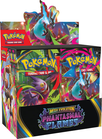 Mega Evolution: Phantasmal Flames - Booster Box (PRE-ORDER)