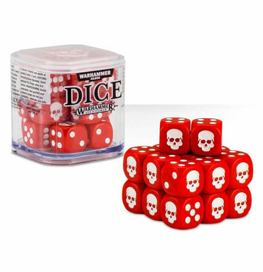 Games Workshop 12mm Dice Set - Red