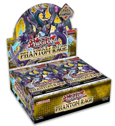 YUGIOH - PHANTOM RAGE 1ST EDITION BOOSTER BOX