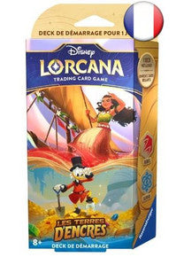 DISNEY LORCANA LA TERRES D'ENCRES DECK Sapphire & Ruby *French*