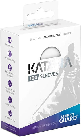 UG SLEEVES KATANA CLEAR 100CT
