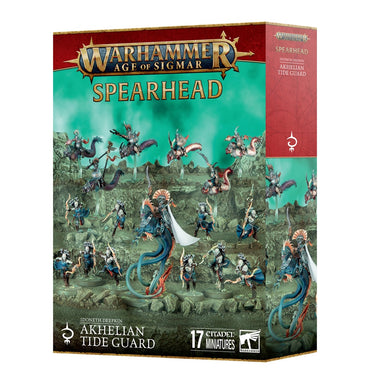 WARHAMMER : AGE OF SIGMAR  -  IDONETH DEEPKIN  -  SPEARHEAD: AKHELIAN TIDE GUARD