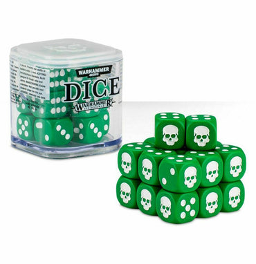 Games Workshop 12mm Dice Set - Green