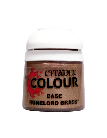CITADEL BASE - RUNELORD BRASS (12ML)
