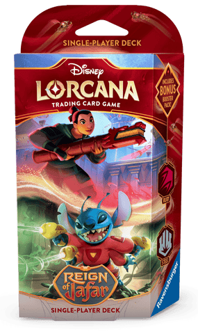 Disney Lorcana: Reign of Jafar - Starter Decks Ruby/Steel