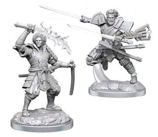 MTG Unpainted Minis Wv5 Raiyuu And Isshin