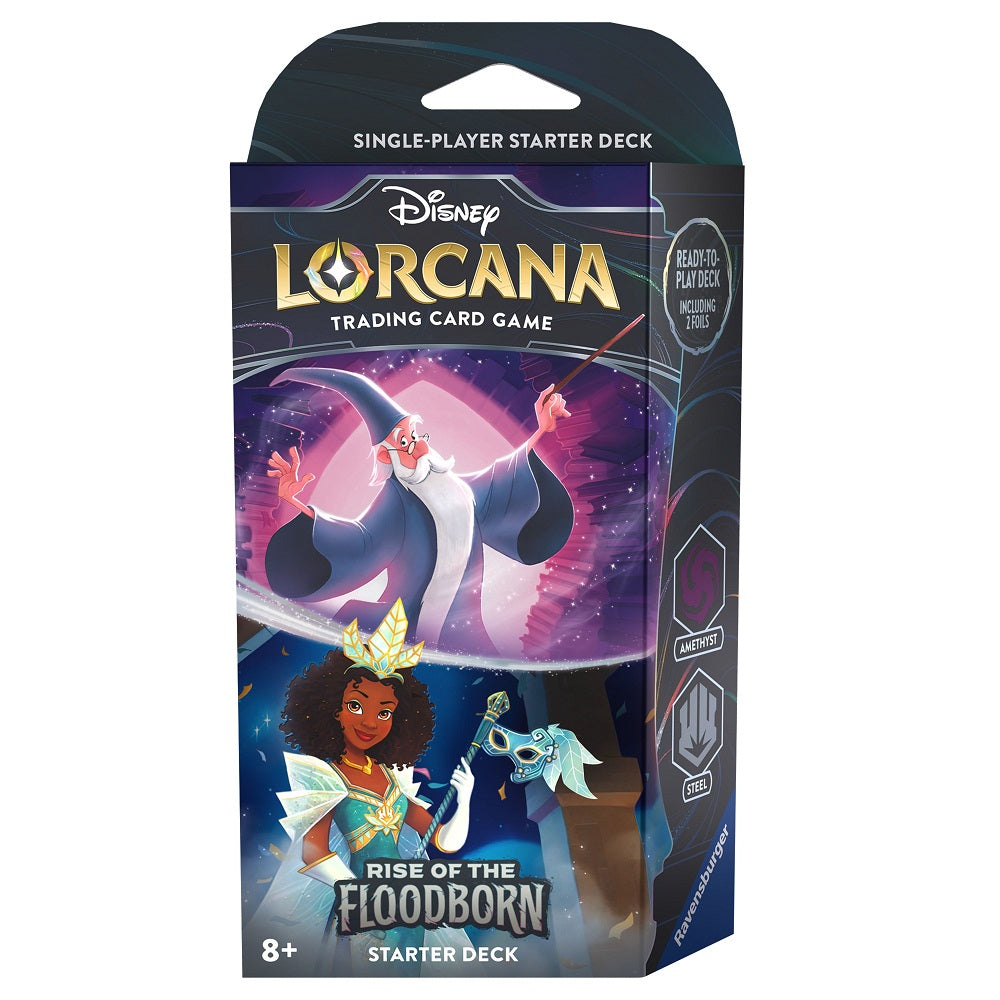 DISNEY LORCANA RISE O/T FLOODBORN STARTER AMETHYST/STEEL