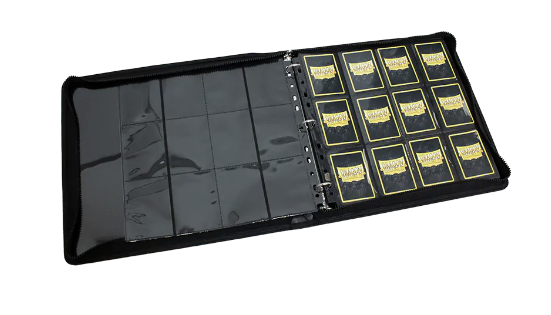 DRAGON SHIELD CARD CODEX ZIPSTER BINDER BLOOD RED