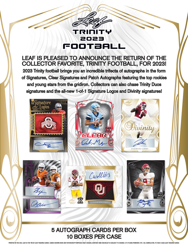 LEAF TRINITY FOOTBALL 2023
