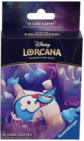 DISNEY LORCANA CARD SLEEVE SET 4 PACK A GENIE