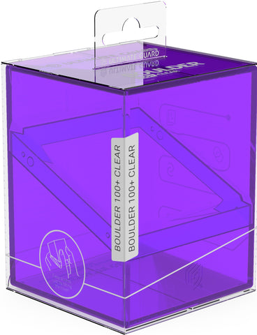UG DECK CASE BOULDER 100+ CLEAR AMETHYST