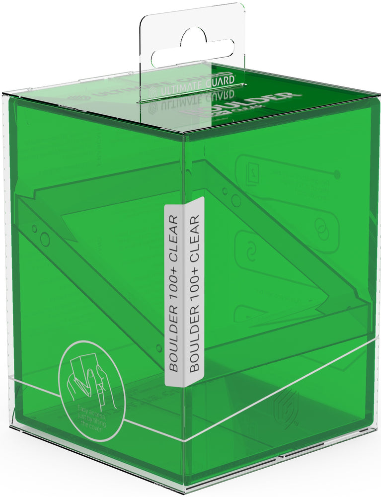 UG DECK CASE BOULDER 100+ CLEAR EMERALD