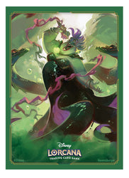 DISNEY LORCANA CARD SLEEVE SET 7 PACK B URSULA