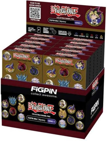 FIGPIN YU-GI-OH! SERIES 2 MYSTERY MINIS 10CT PDQ