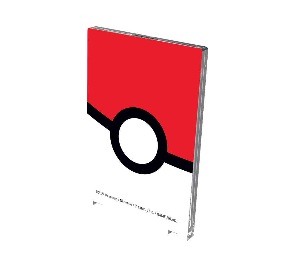 UP 1TOUCH 35PT EDGE PRINTED POKEMON POKE BALL MAGNETIC CARD HOLDER