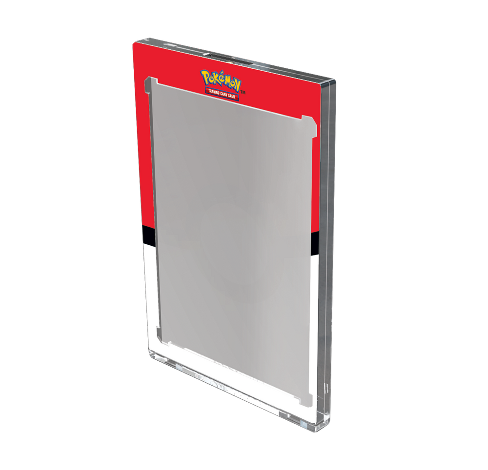 UP 1TOUCH 35PT EDGE PRINTED POKEMON POKE BALL MAGNETIC CARD HOLDER