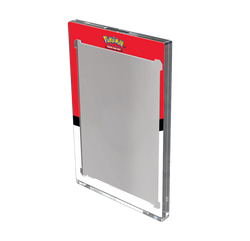 UP 1TOUCH 35PT EDGE PRINTED POKEMON POKE BALL MAGNETIC CARD HOLDER