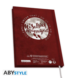 HARRY POTTER A5 NOTEBOOK "MARAUDER'S MAP"