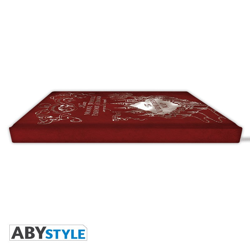 HARRY POTTER A5 NOTEBOOK "MARAUDER'S MAP"