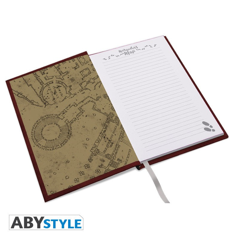 HARRY POTTER A5 NOTEBOOK "MARAUDER'S MAP"