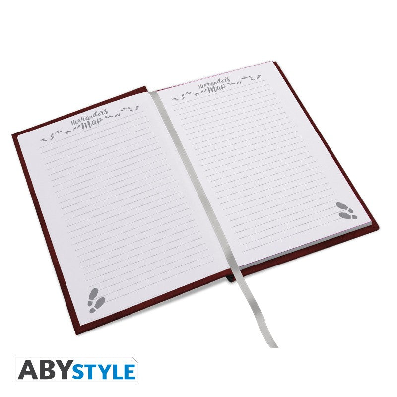 HARRY POTTER A5 NOTEBOOK "MARAUDER'S MAP"