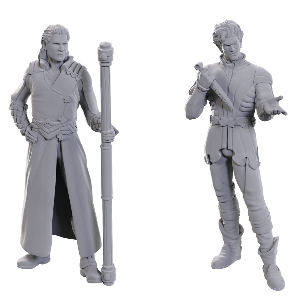 DND UNPAINTED MINIS SPECIAL EDITION BALDUR'S GATE 3 - GALE & ASTARION