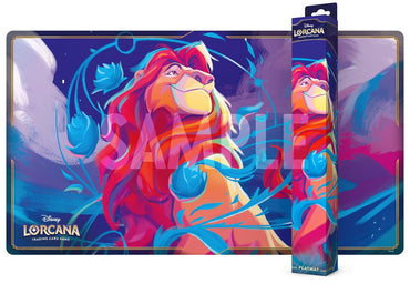 DISNEY LORCANA PLAYMAT SET 9 MAT B MUFASA