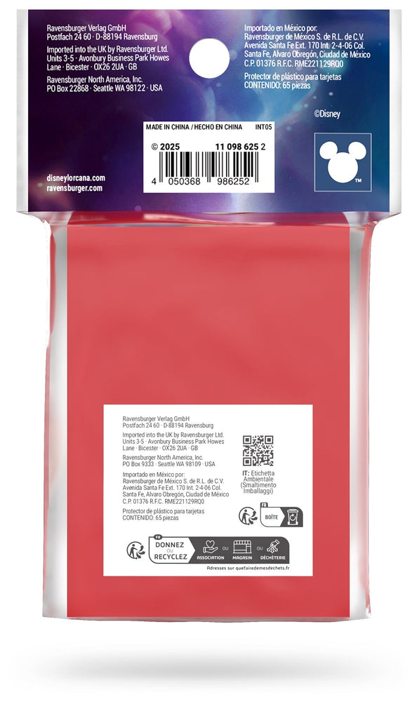 DISNEY LORCANA CARD SLEEVES SET 9 PACK A GOOF TROOP