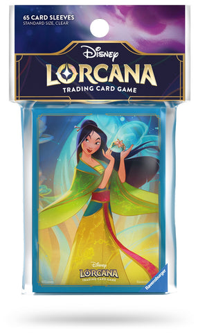 DISNEY LORCANA CARD SLEEVES SET 9 PACK B MULAN