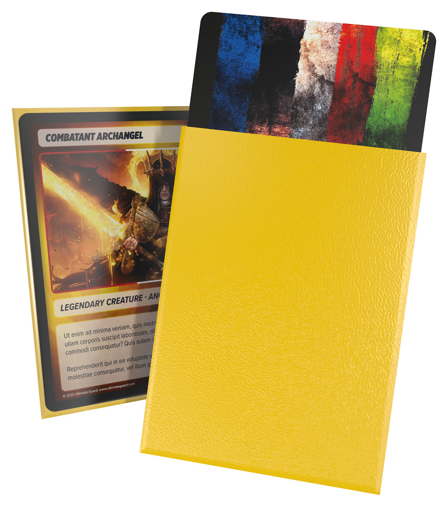UG SLEEVES CORTEX STANDARD MATTE YELLOW 100CT