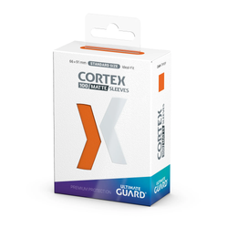 UG SLEEVES CORTEX STD MATTE ORANGE 100CT