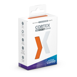 UG SLEEVES CORTEX STD MATTE ORANGE 100CT