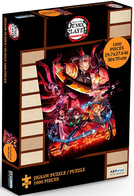 DEMON SLAYER JIGSAW PUZZLE KEY ART 1000 PIECES