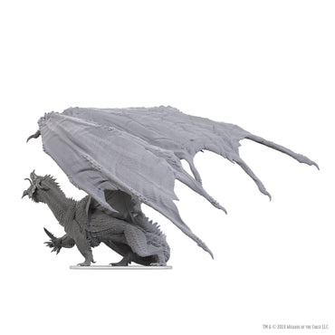 DND UNPAINTED MINIS ADULT RED DRAGON TYRANT