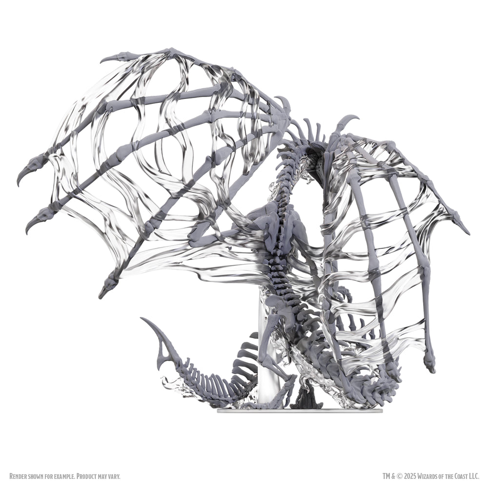 DND UNPAINTED MINIS BLACK DRACOLICH BOXED MINI