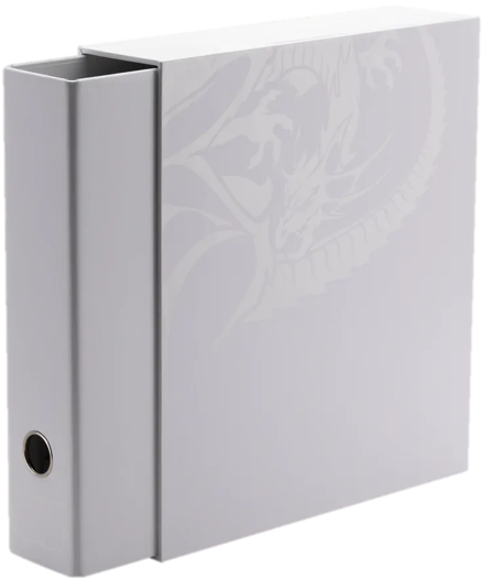 DRAGON SHIELD SLIPCASE BINDER SANCTUARY WHITE