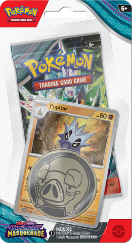 POKEMON SV6 TWILIGHT MASQUERADE CHECKLANE BLISTER (Pupitar)