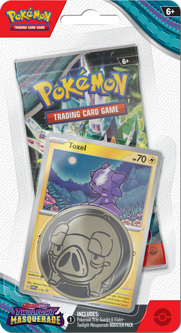POKEMON SV6 TWILIGHT MASQUERADE CHECKLANE BLISTER (Toxel)