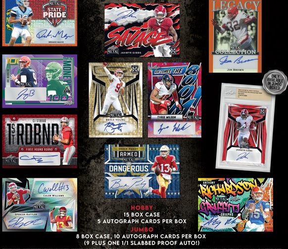 LEAF METAL DRAFT FOOTBALL 2023