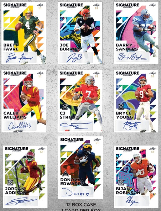 LEAF SIGNATURE SERIES FOOTBALL 2023