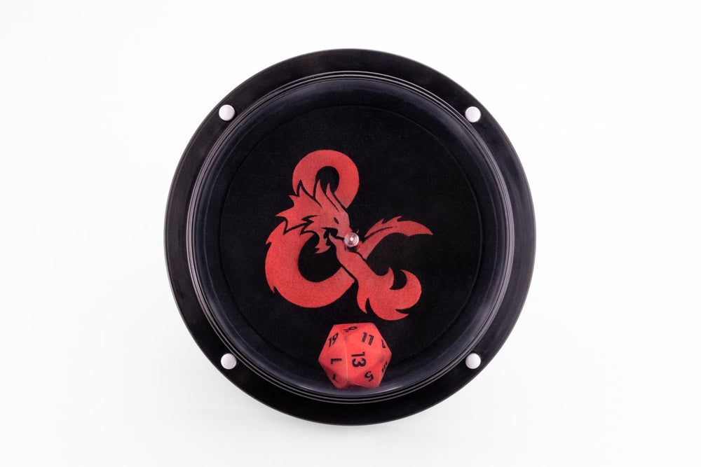 DND DICE ROLLER ORB OF POSSIBILITY WITH SILICONE D20