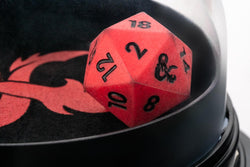 DND DICE ROLLER ORB OF POSSIBILITY WITH SILICONE D20