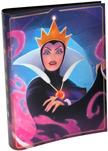 DISNEY LORCANA 10 PAGE PORTFOLIO EVIL QUEEN