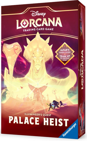 DISNEY LORCANA SET 8 REIGN OF JAFAR ILLUMINEER'S QUEST PALACE HEIST